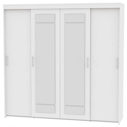 Шкаф-купе T-5-230х235х60-M(Белый-5)_0