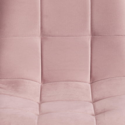 Стул CХИЛЛЙ МАКС Велюр/металл , 45 х 54 х 90 см , пыльно-розовый/белый / CHILLY MAX_7