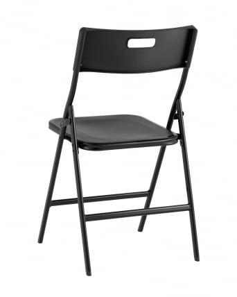 Комплект раскладного стола и стульев Кейт черный_6