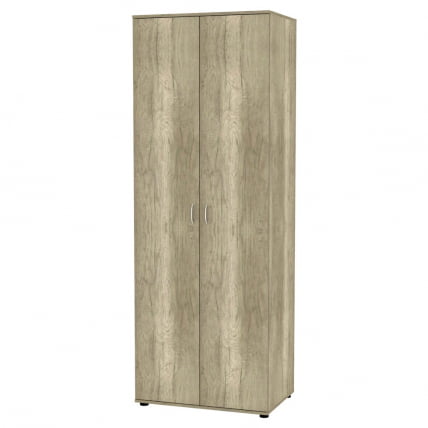 Шкаф распашный Алиса(H4)2230х800х540ручкаскоба96мм(ДКМ)_0