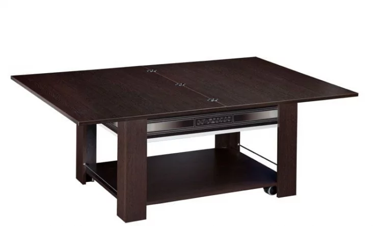 Стол журнальный Агат 24.10 Венге/Синга крем_1