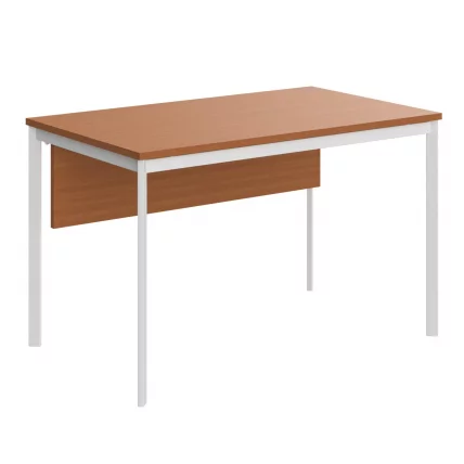 Стол прямой IMAGO-S СП-2.1SD груша ароза белый полуматовый_0