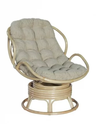 Кресло Папасан Челси вращающийся 23/03B натуральный_0