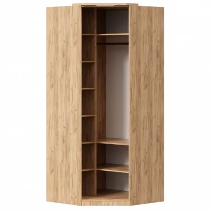 Шкаф угловой Фиджи ЛД 659.244.000 Дуб Золотой Антрацит_1