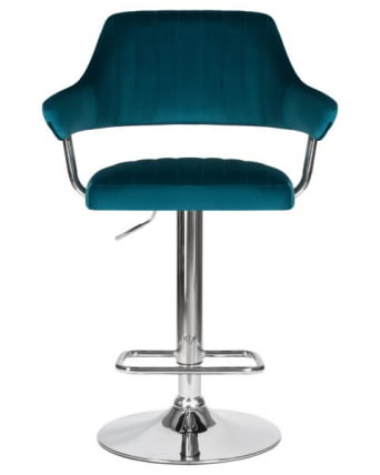 Стул барный DOBRIN CHARLY (морской волны велюр (MJ9-99)) 2 шт_6