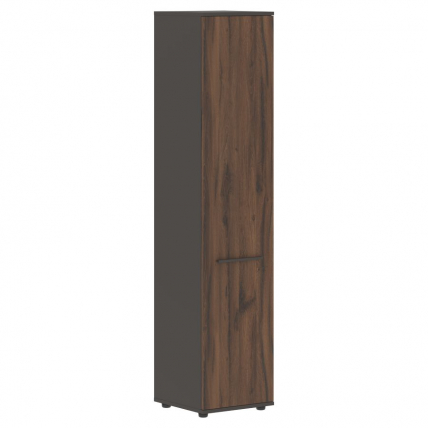 Шкаф-колонка с глухой дверью EDIS EHCS 42.1 Дуб Денвер темный Мокко Мокко_0