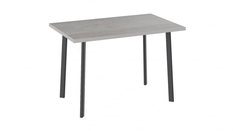 Стол обеденный Невада (паук) Навара/Черный матовый_0