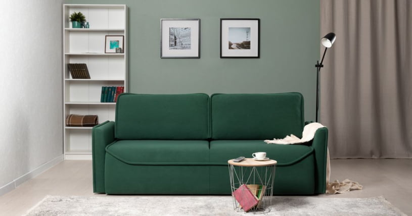 Диван-кровать ЭЛИОТ ТД 444 Гулати 11 (хвойный зеленый)_2