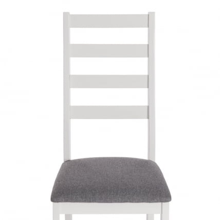 Стул ROSARIO многослойная фанера, 39 х 39 х 99 см, white, ткань темно-серая (150) разобранный_3