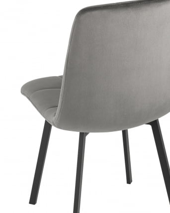 Стул Chilly велюр антрацитовый 2 шт._6