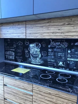 Глянцевый фартук (КОМПОЗИТ) KM 33_9