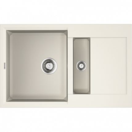 Мойка Omoikiri Sakaime 78-2-Wh Tetogranit/Белый_0