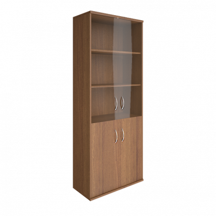 Шкаф высокий широкий Riva А.СТ-1.2 Орех Гварнери_0