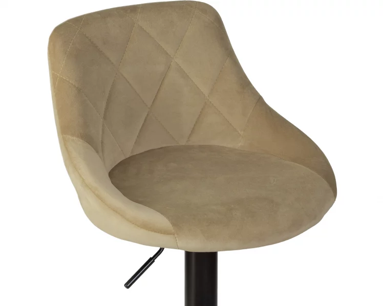 Стул барный DOBRIN LOGAN BLACK Мокко велюр MJ9-9_6