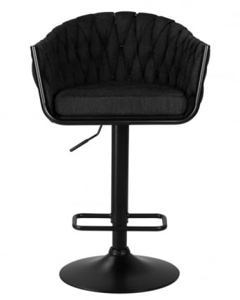 Стул барный DOBRIN LEON (черная ткань (LAR-275-33)) 2 шт_6