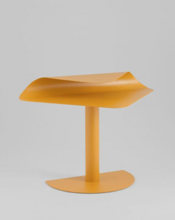 Журнальный столик Cornea металл желтый_4