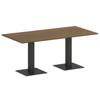 Стол прямоугольный HOME OFFICE VR.SP-5-180.2 Орех Гварнери/Антрацит металл_0
