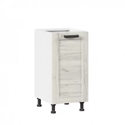 Тумба кухонная 400 Винченца ЛД 234.020.000.002 Белый Дуб Крафт белый_0