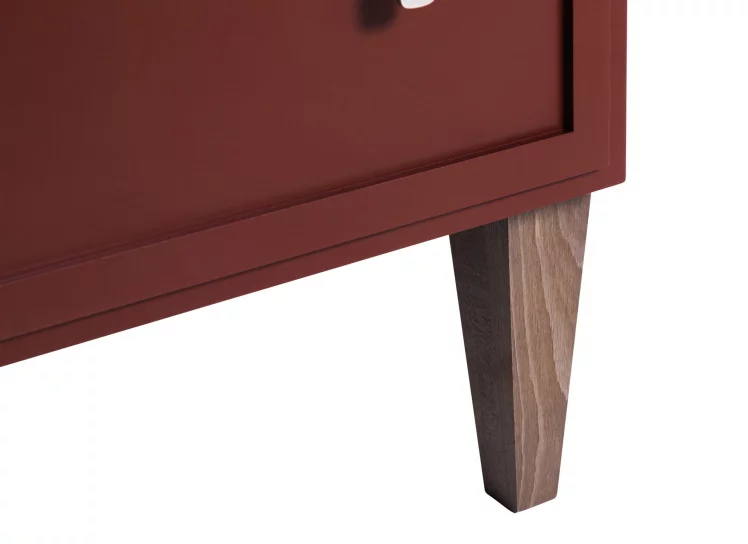 Комод 3 ящика Norton (К) Кармин_5
