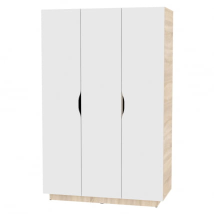 Шкаф распашный Аврора(Х24)1872х1201х540(ДСС-Белый) / Аврора(H24)1872х1201х540(ДСС-Белый)_0