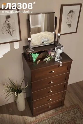 Спальня композиция 1 Sherlock Орех шоколадный_65609_3