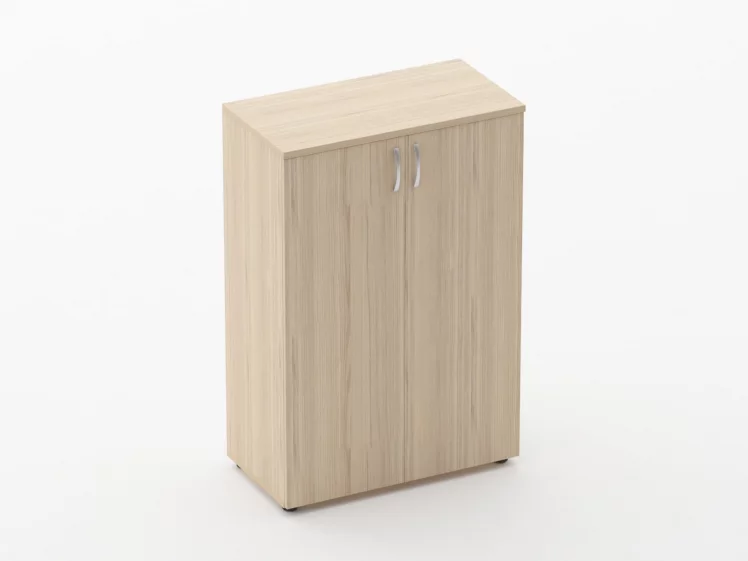 Шкаф средний закрытый Glassy 6.12.131 Бук светлый_0