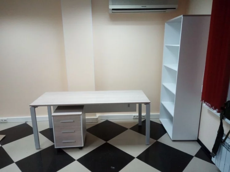 Шкаф 4 широкий открытый Deka 10.19.101 Дуб Сантана светлый/Белый_4