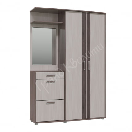 Прихожая Медея mini 2-3310 Бодега темная Бодега светлая_1