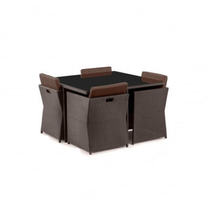 Комплект плетеной мебели T300A/Y300A-W53 Brown 4Pcs_2