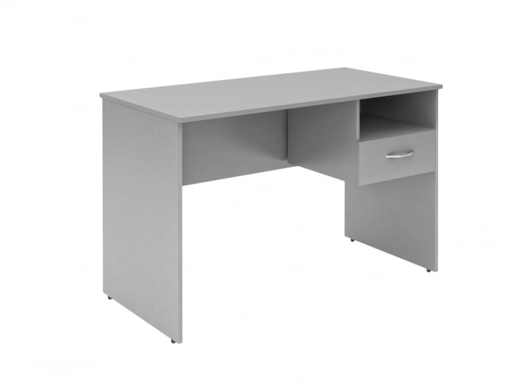 Стол письменный (S-1200) R с правой подвесной тумбой Белый_0