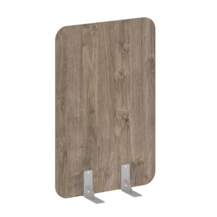 Перегородки на металлических опорах на фетровых подпятниках R-line DP.F-80-120 Тиквуд Темный_0