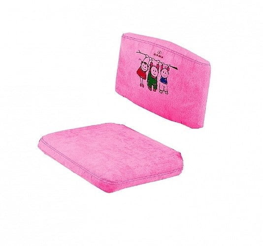 Чехол для стула Замша Розовая_0