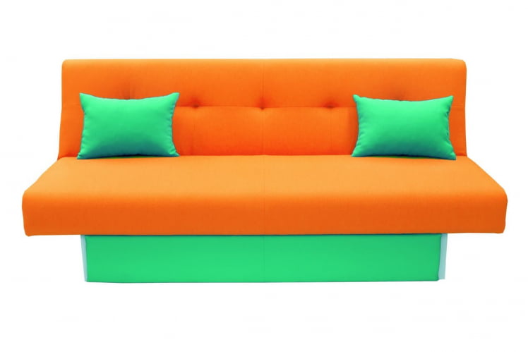 Диван MANGO 4 (2 категория) Оранжевый Зеленый_0