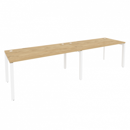 Рабочая станция на П-образном м/к ONIX O.MP-RS-2.4.8 Тиувуд Светлый/Белый_0