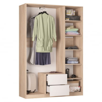 Шкаф распашный R-198х135х45-2-PO-M(ЯШС)_1