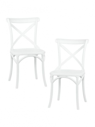 Стул обеденный DOBRIN MASON (цвет белый (W-02)) 2 шт_0