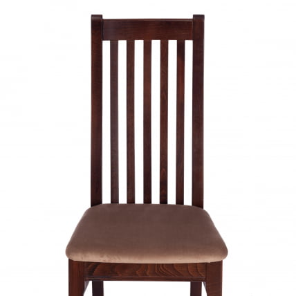 Стул DOLCE мягкое сидение бук, 40х46х100см, Tobacco, велюр, Tenerife mocca_5