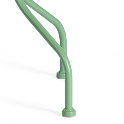 Стол Secret De Maison Villa стальной сплав, D59х70см, зеленый_4