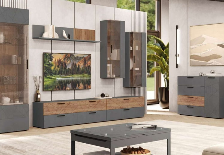 Шкаф для одежды с полками и штангой (лев/прав) Джерси 602.17_6