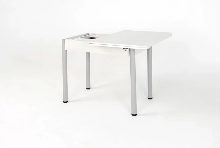 Стол-трансформер раскладной Прайм-3Р Ясень Анкор темный_2