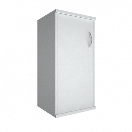 Шкаф низкий узкий левый Riva А.СУ-3.1 Л Белый_0