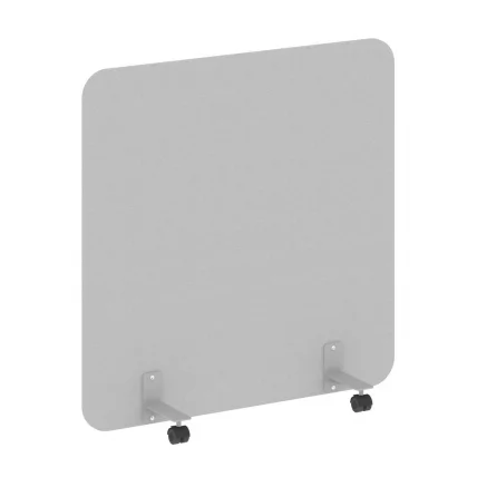 Перегородка на металлических опорах, на роликах R-line DP.R-120-120 Серый_0