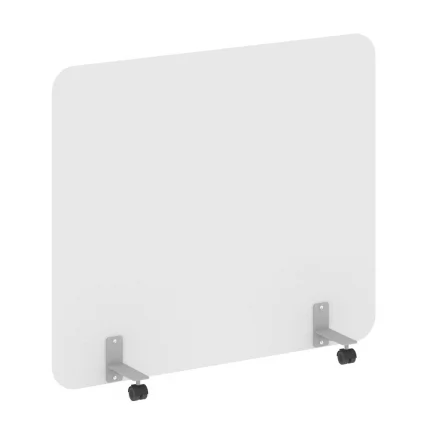 Перегородка на металлических опорах, на роликах R-line DP.R-140-120 Белый_0
