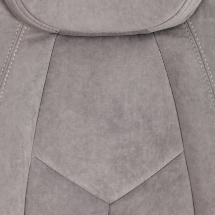 Кресло офисное BOSS Lux флок , серый, 29_8