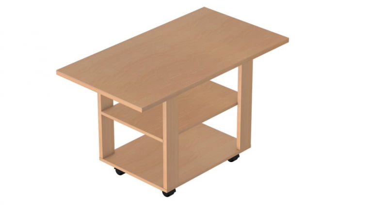 Стол журнальный Р.СЖ Крафт белый_0