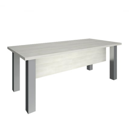 Стол руководителя YALTA LT-D 20.1 Снежная Платина_0