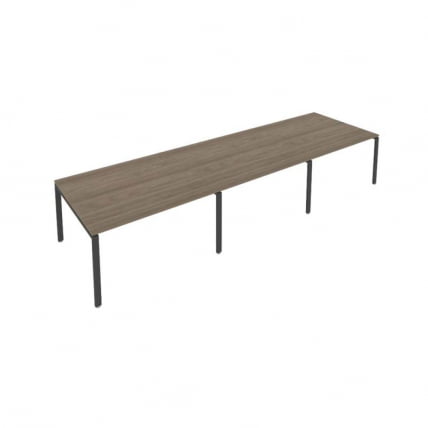 Переговорный стол (3 столешницы) Metal System Б.ПРГ-3.3 Вяз/Антрацит_0