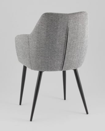 Стул обеденный Катйс серый елочка / Katys_8