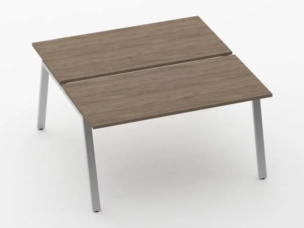 Л-образный металлический каркас с траверсами Deka 73.145.14 К Металлик матовый муар_1