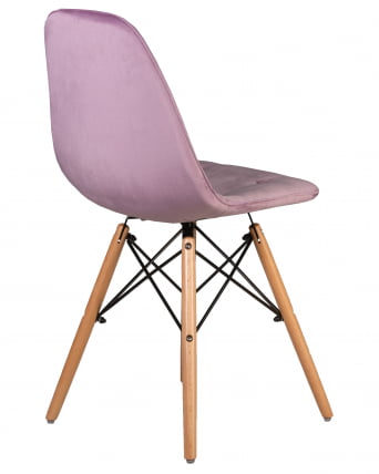 Стул обеденный DOBRIN BENNET Пудрово-сиреневый велюр HLR-27_3